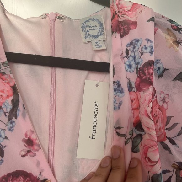 Floral midi dress - Picture 2 of 3